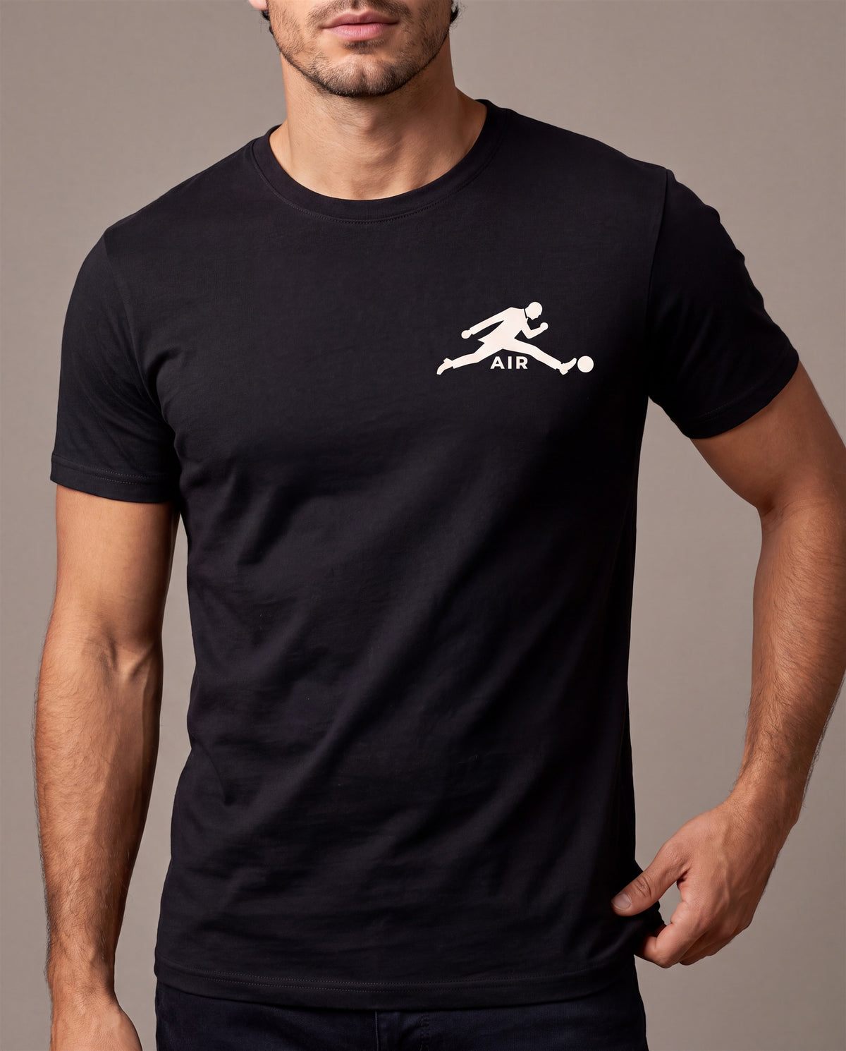 ULTEN — T-shirt AIR 10 Porcelaine | Noir