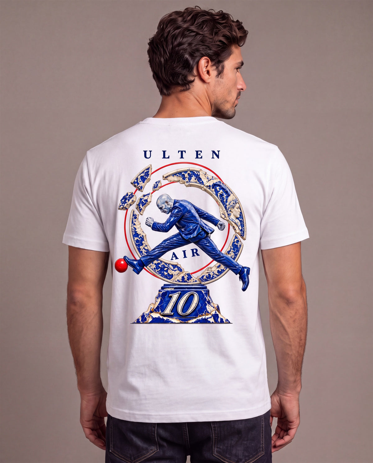 ULTEN — T-shirt AIR 10 Porcelaine | Blanc