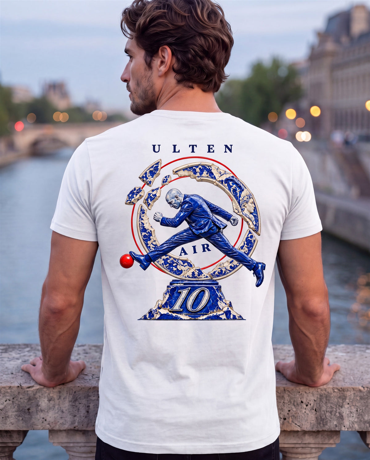 ULTEN — T-shirt AIR 10 Porcelaine | Blanc