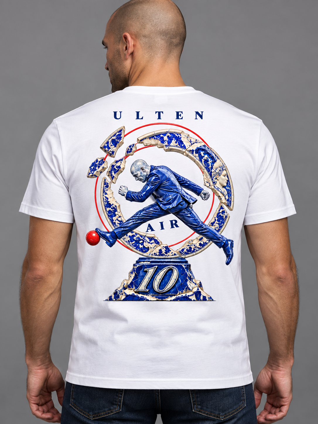 T-shirt ULTEN 10 Porcelaine blanc – vue 3