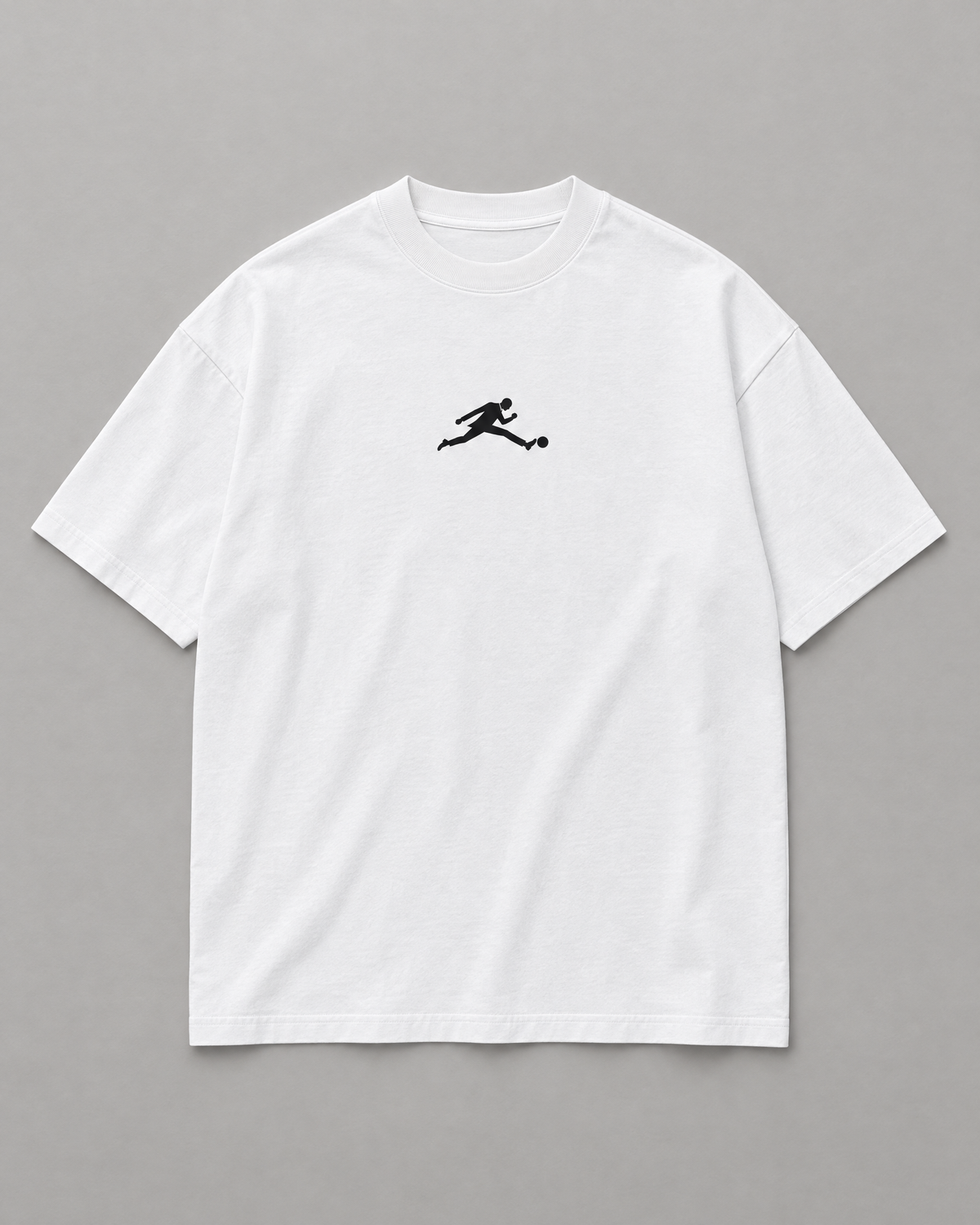 T-shirt oversize ULTEN 88' blanc – devant, logo centré